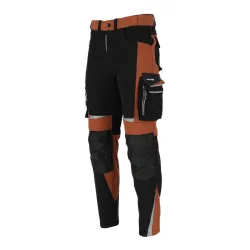
                  Spodnie Stretch Brązowo-Czarne, Kod EAN: 5903755187765